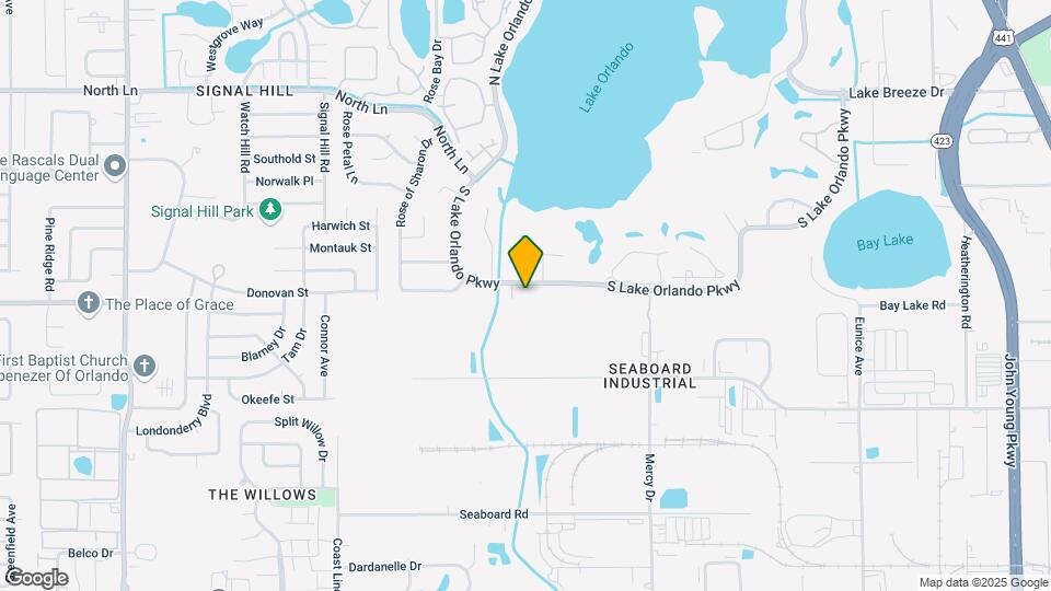 4468 S Lake Orlando Pkwy Map and Location Details