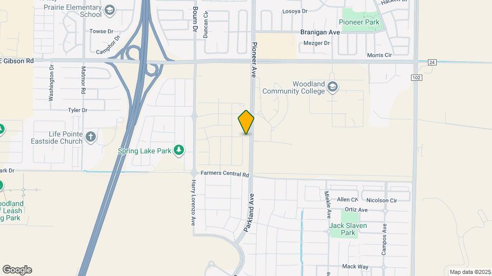 1535 McClure St Map and Location Details