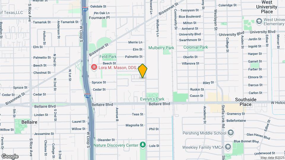 4511 Acacia St Map and Location Details