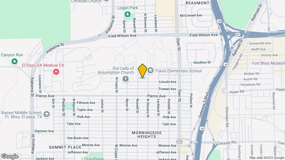 2617 Lincoln Ave Mapa y Detalles de la Ubicación