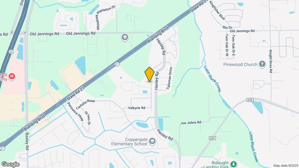 3478 Talisman Drive Map and Location Details