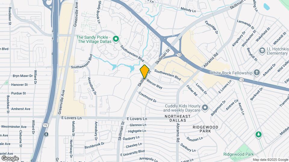 6108 Rincon Way Map and Location Details