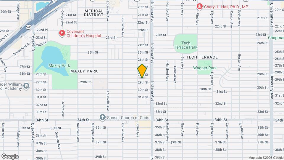 3416 29th St Map and Location Details