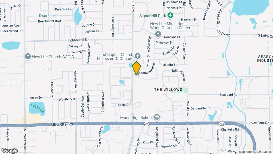 5118 Danny Boy Cir Map and Location Details
