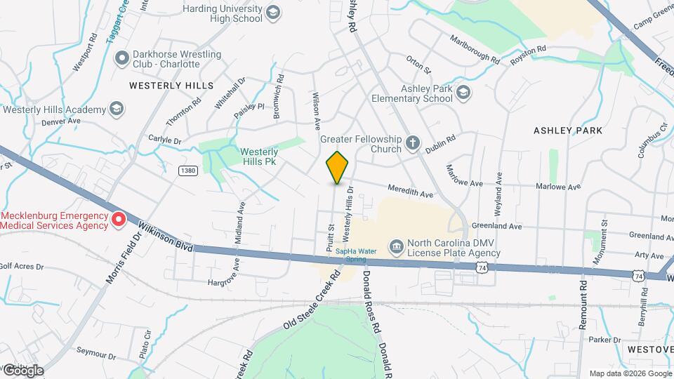 2415 Pruitt St Map and Location Details