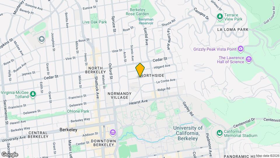 2400-2402 Virginia St Map and Location Details