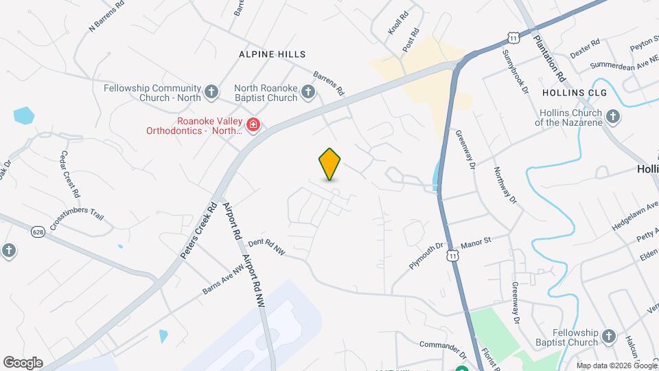 6502 Carefree Ln Map and Location Details