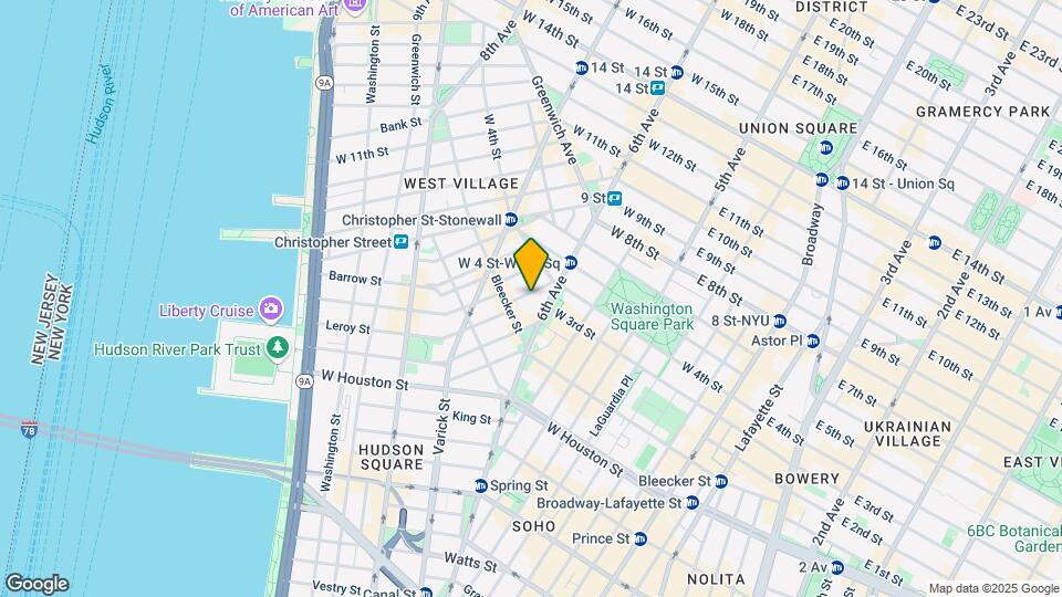 20 Cornelia Street Mapa y Detalles de la Ubicación