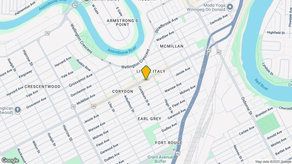 700 Corydon Apartment Map and Location Details