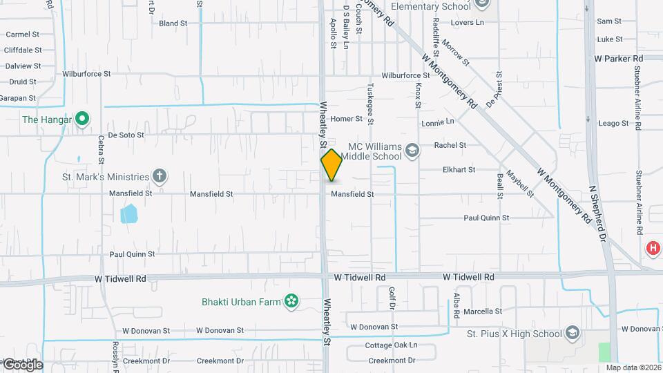 1019 Upside Wheatley Ln Map and Location Details