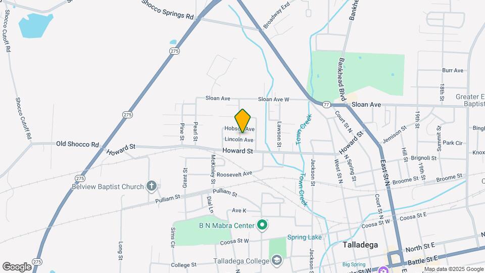 515 Tuskegee St Map and Location Details