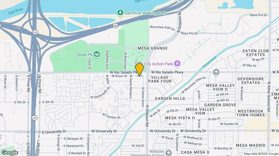 2037 W Dixon St Mapa y Detalles de la Ubicación