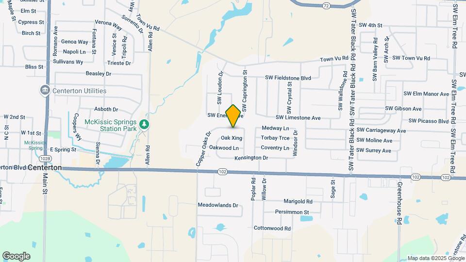 282 Copper Oaks Dr Map and Location Details