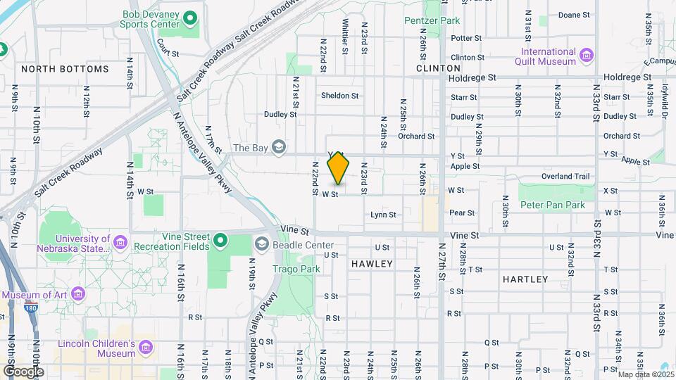 2252 W St Map and Location Details
