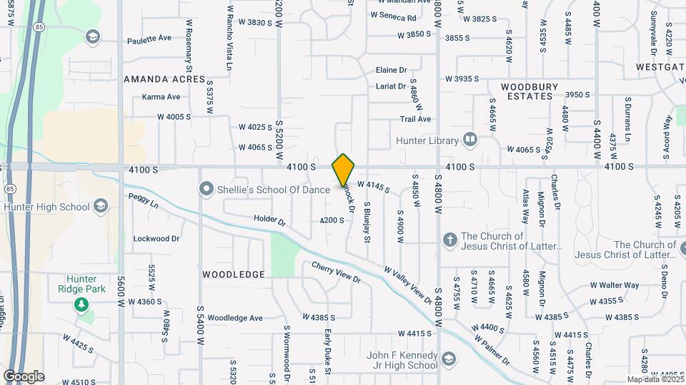 4144 Bannock Dr Map and Location Details