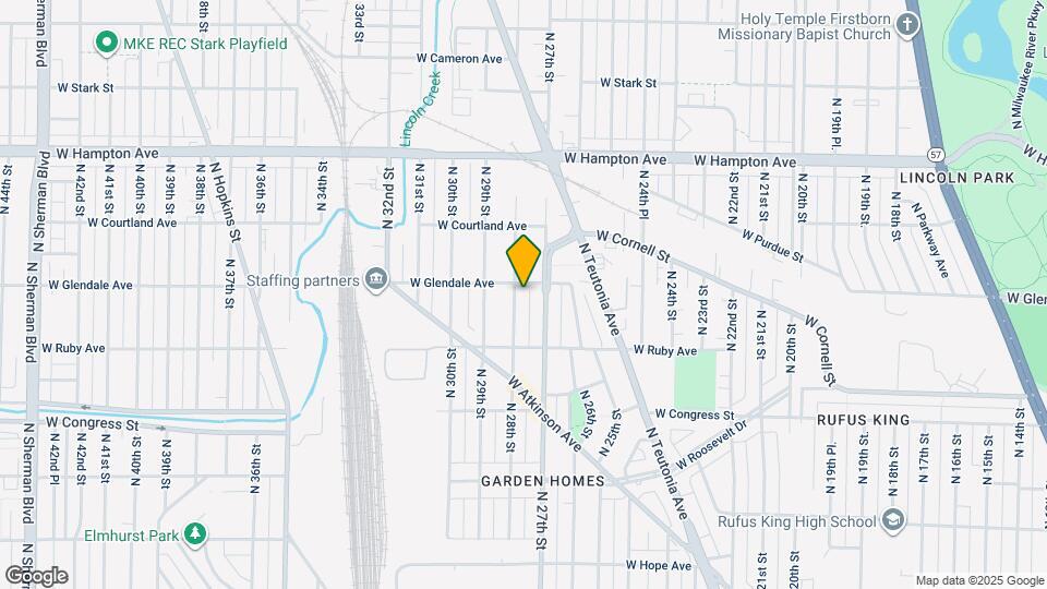 4566 N 28th St Map and Location Details
