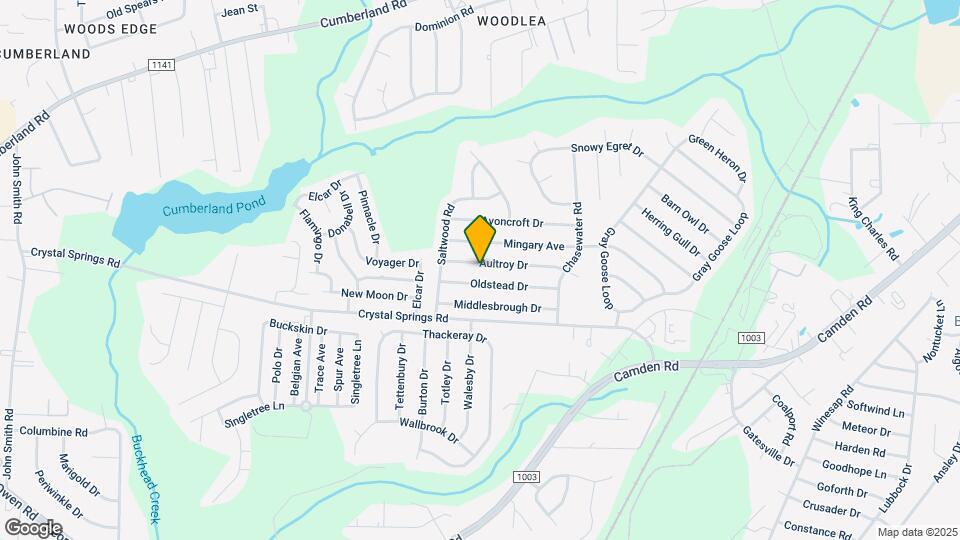 1465 Aultroy Dr Map and Location Details