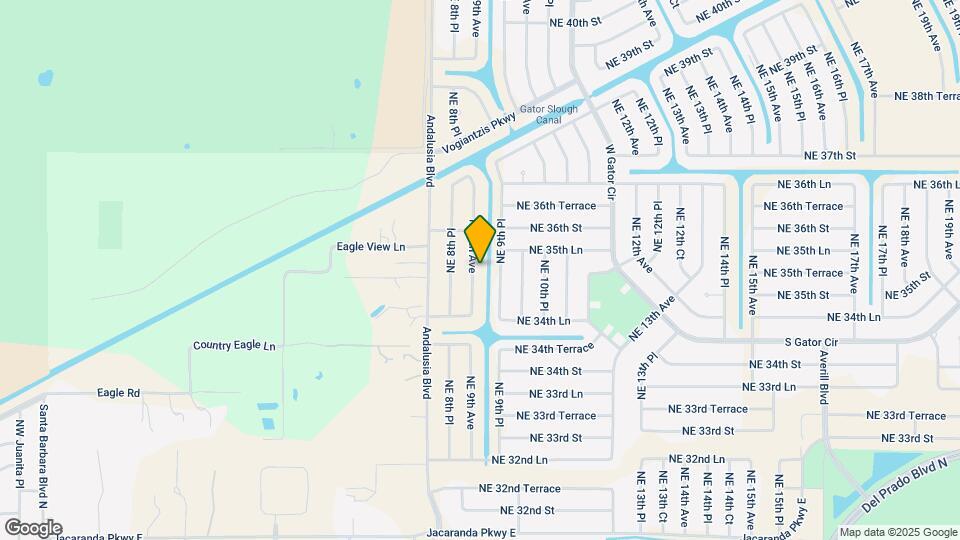 3561 NE 9th Ave Map and Location Details