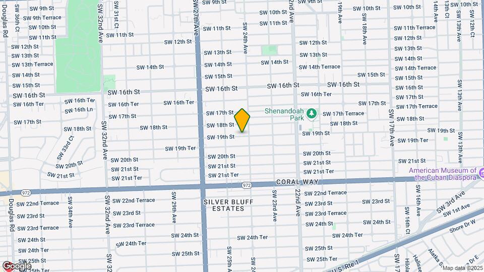2433 SW 19th St Map and Location Details