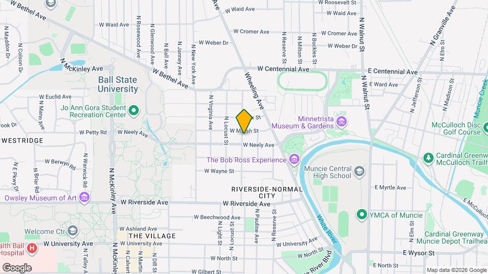 1212 N Linden St Mapa y Detalles de la Ubicación