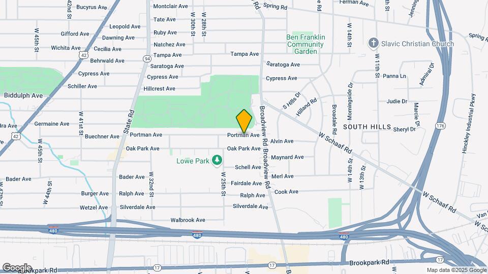 2225 Portman Ave Map and Location Details