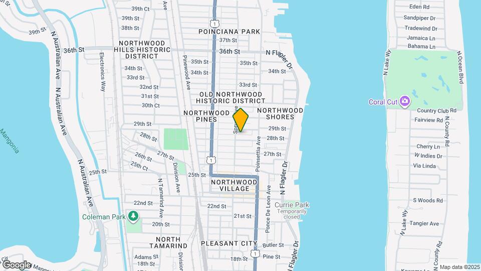 439 28th St Map and Location Details