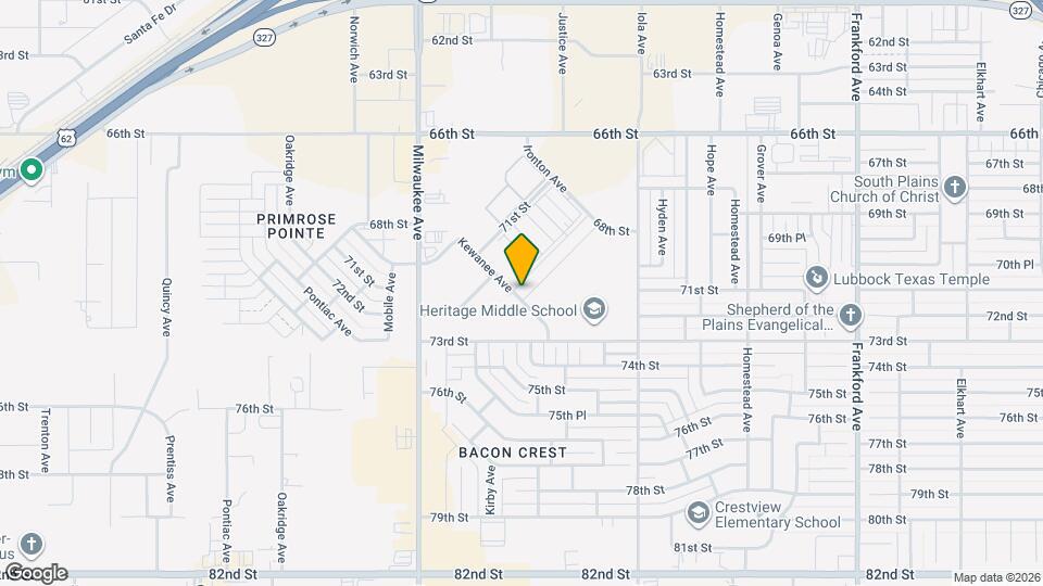 6133 72nd Pl Map and Location Details