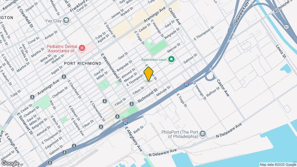 2715 E Ontario St Map and Location Details