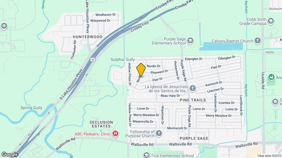 6314 Northport Dr Map and Location Details