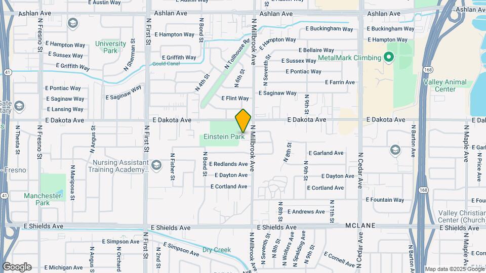 3621 E Garland Ave Map and Location Details