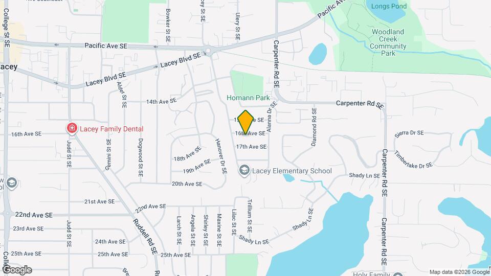 6009 16th Ave SE Map and Location Details