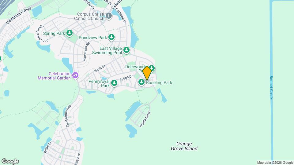 1110 Oak Pond Dr Map and Location Details