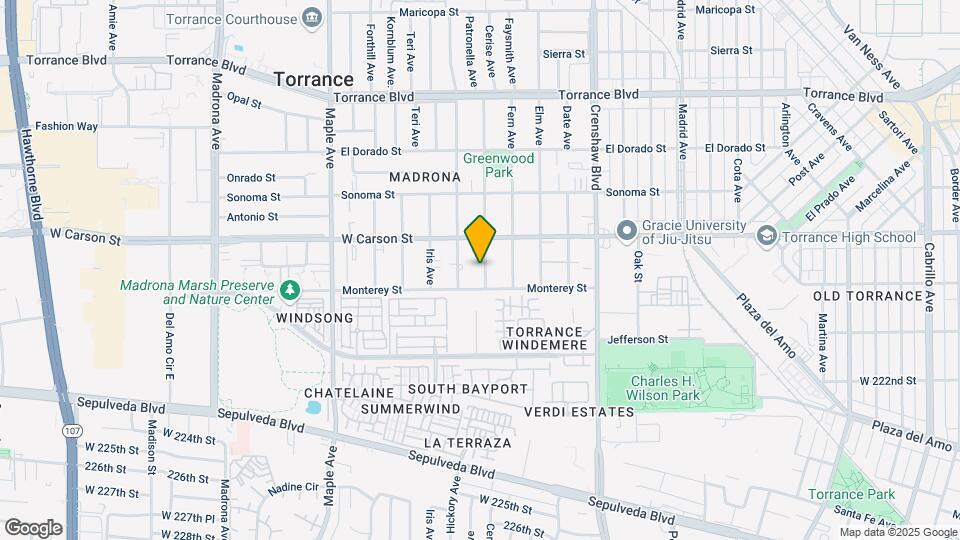 1737 Greenwood Ave Map and Location Details