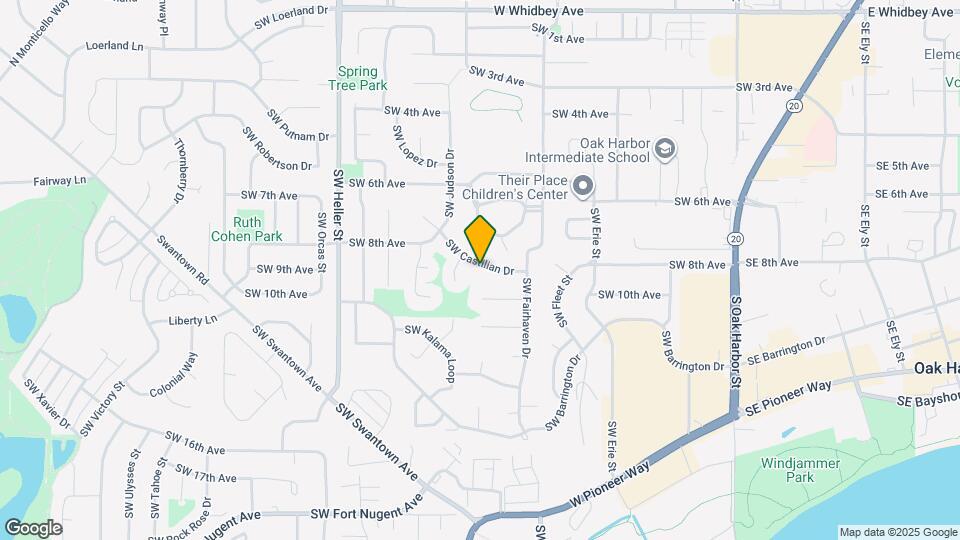 823 SW Castilian Dr Map and Location Details