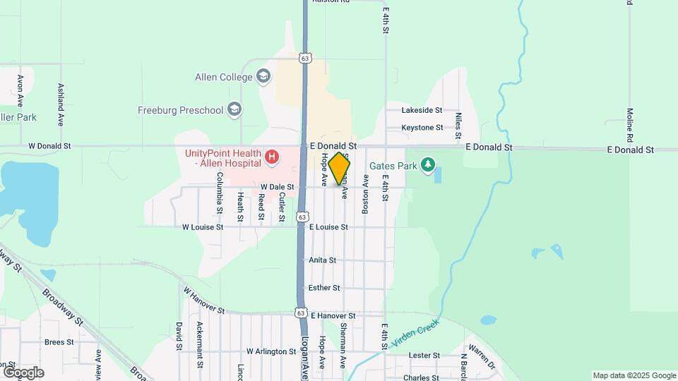 657 Sherman Ave Mapa y Detalles de la Ubicación