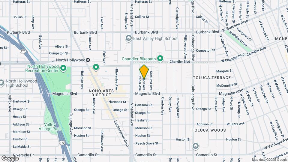 5248 Cleon Ave Map and Location Details