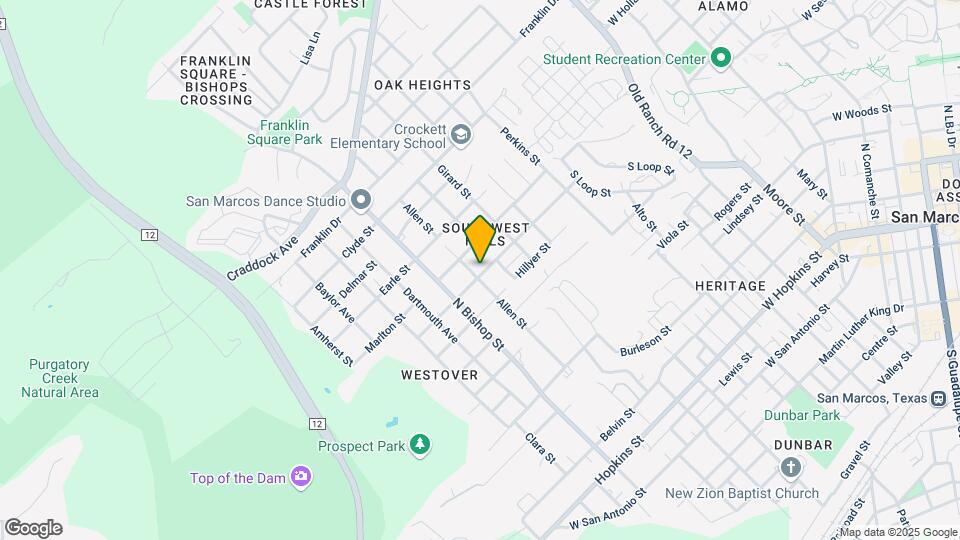 1118 Hazelton St, Unit 20 Map and Location Details