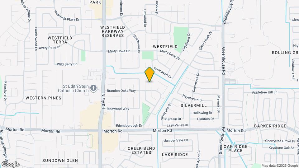 3319 Painted Meadow Cir Map and Location Details