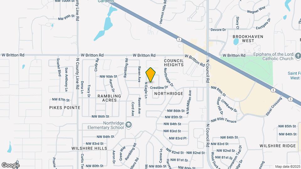 9005 N Davis Ave Mapa y Detalles de la Ubicación