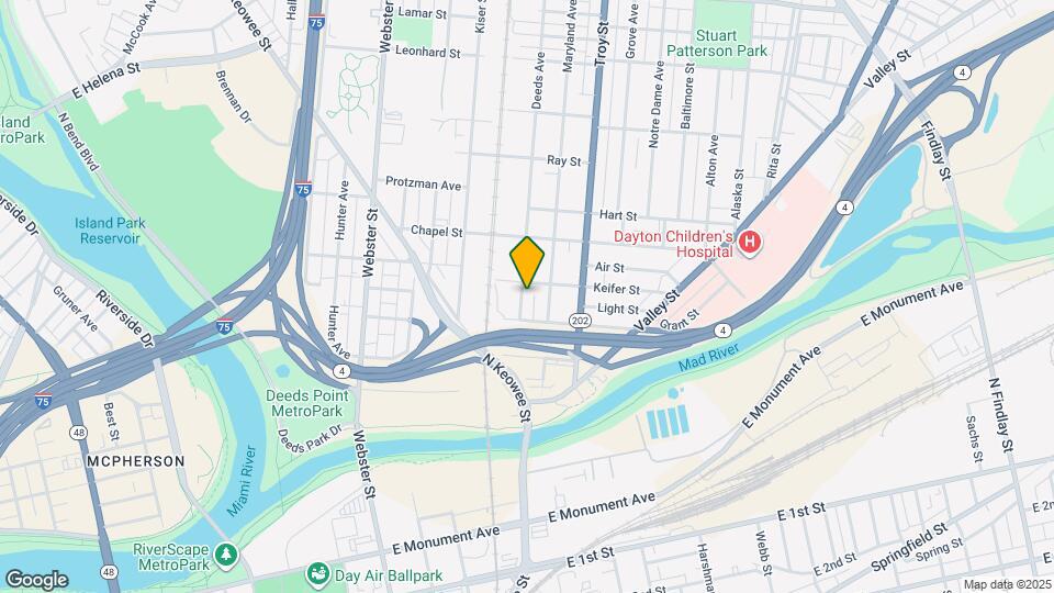 130 Deeds Ave Map and Location Details