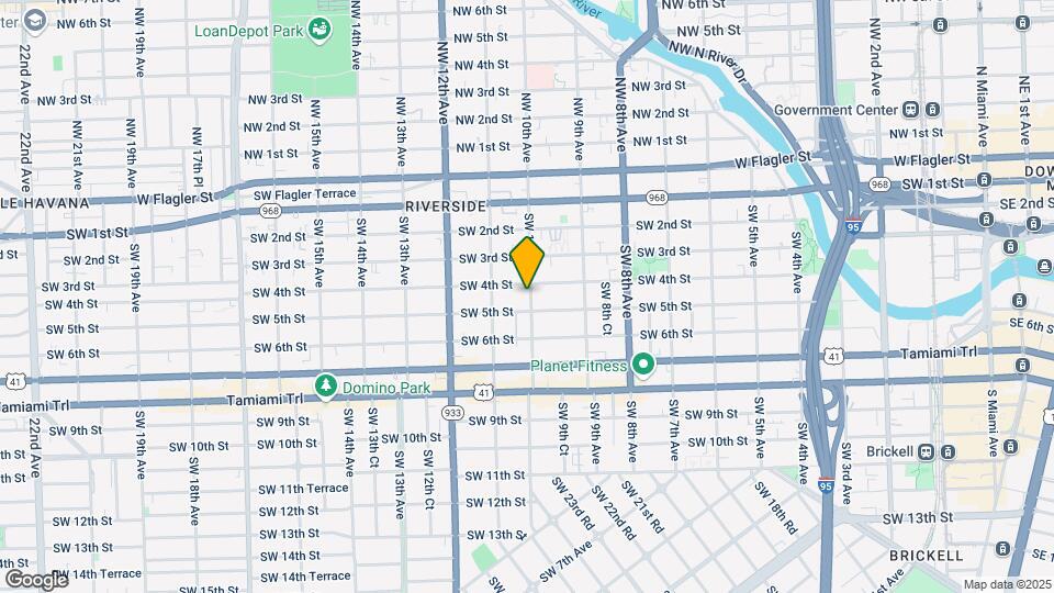412 SW 10th Ave Map and Location Details