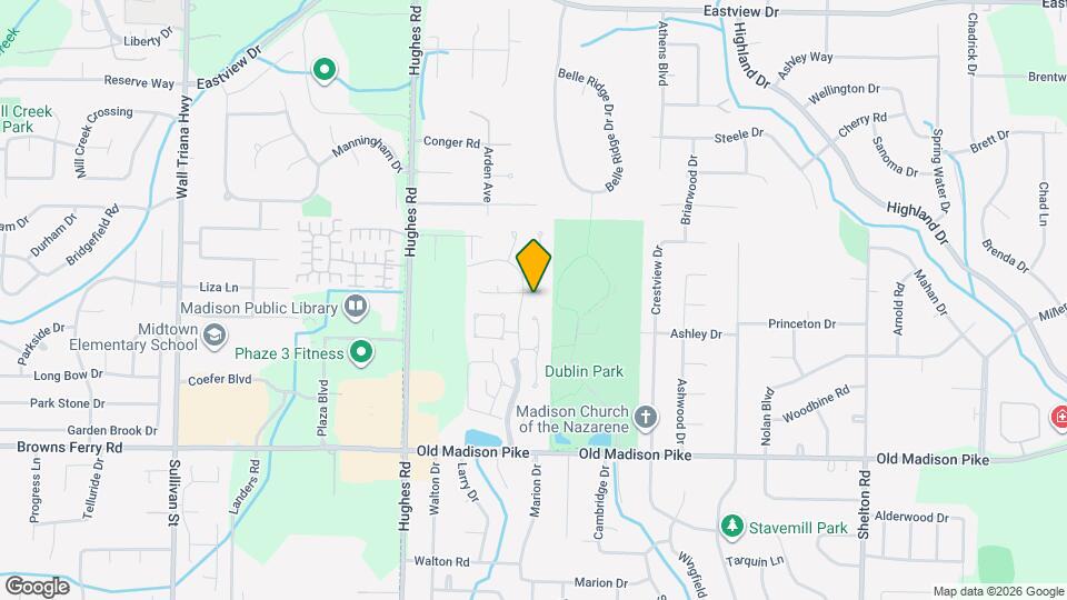 102 Sunset Cir Map and Location Details