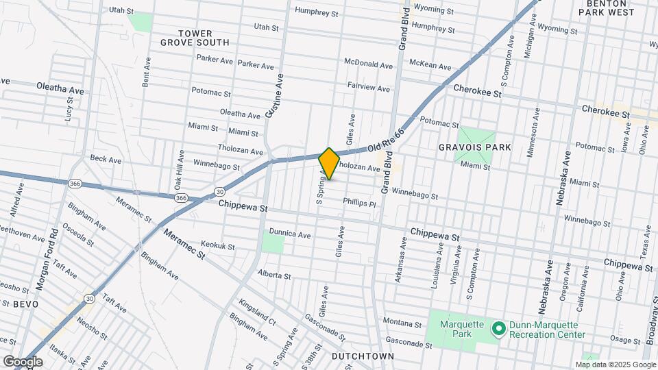 3726-3728 Winnebago St Map and Location Details