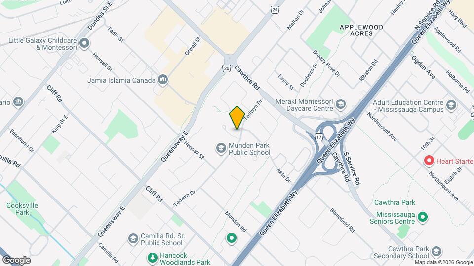 583 Tedwyn Dr Map and Location Details
