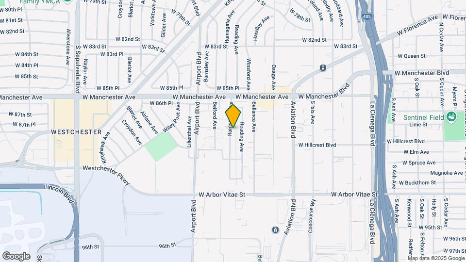 8812 Ramsgate Ave Map and Location Details