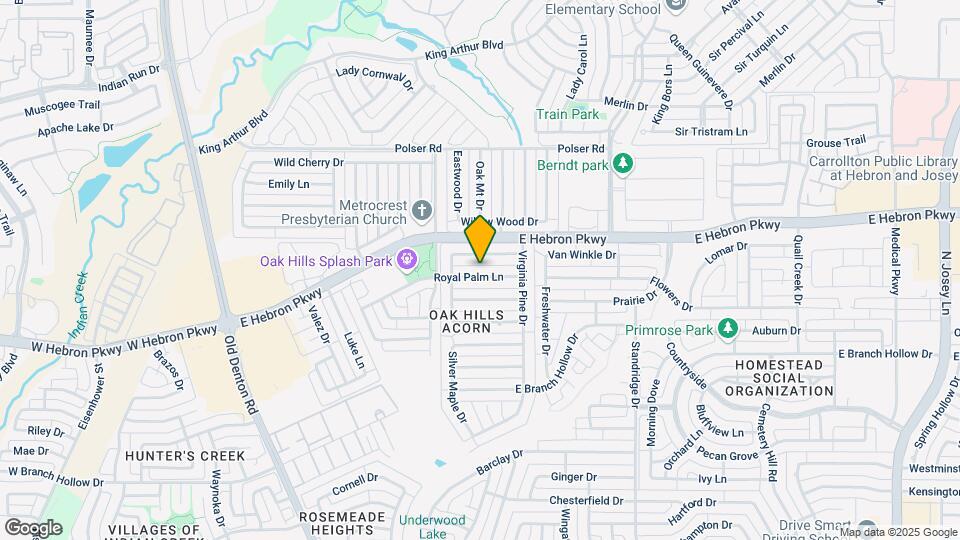 1311 Royal Palm Ln Map and Location Details
