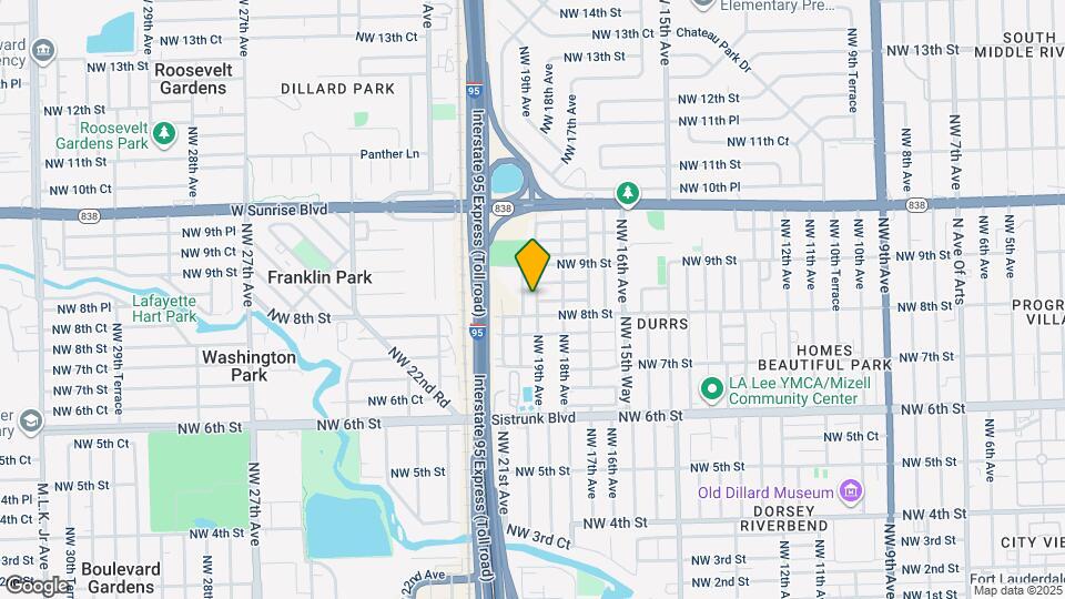 813 NW 19th Ave Map and Location Details