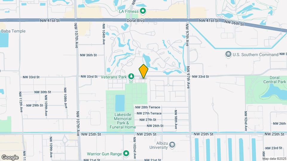 3124 NW 100th Ct Mapa y Detalles de la Ubicación