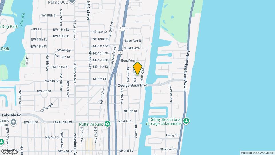 811 Palm Trail Map and Location Details