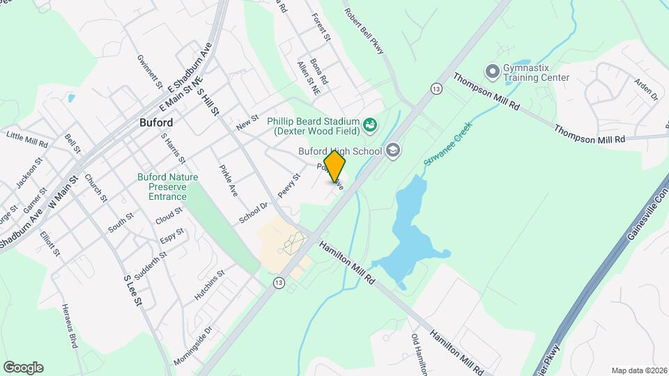 389 Mimosa Dr Map and Location Details